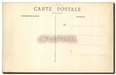 Lodève - Hotel de Ville e Palácio de Justiça — editor Julliag, n° 15 — Verso