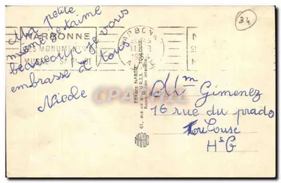 Le GRAU-d'AGDE. Campings à la Tamariasse - Editor NARBO — Verso
