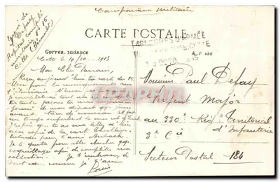 Esta - Le Môle — porto com barcos e farol — editor desconhecido, n° 67 — Verso