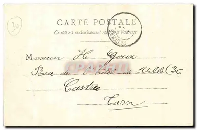 Chalon-sur-Saône — Aleja Victora-Hugo — B. F. Chalon-sur-Saône, nr 25 — Rewers