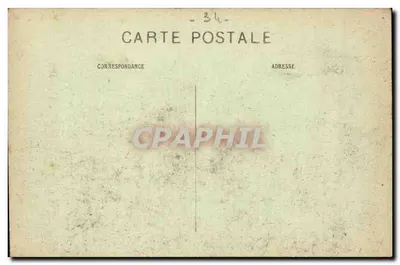 CETTE — La Santé — Edit. A. Villaret et Colin frères — Achterkant
