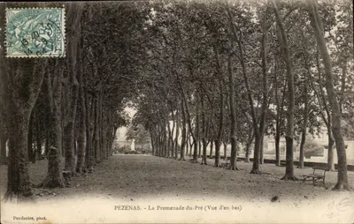 PÉZÉNAS - A Promenade do Pré (Vista de baixo) — Pendariès, fot.