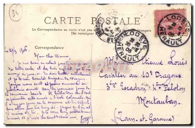 O Circo de MOURÈZE — As Termópilas — L. Praimont, fot. Lodeze — Verso
