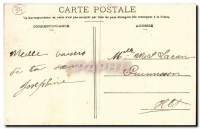 SAINT-GERVAIS-sur-MARE — Przybycie wojsk — E. Portier, wydawca — Rewers