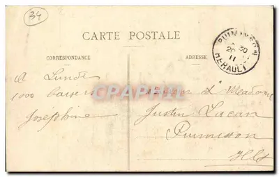 St-Gervais-s-Mâre — Romaneski zegiel z XI wieku — Crassous bracia, Mercerie — Rewers