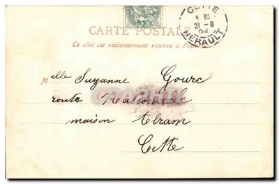 Béziers — O Teatro Henriette Blanc — Edição E. D. B. — Verso
