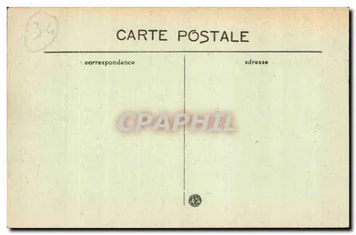 BÉZIERS — O Ponte-Canal — Lithografia Berger — Verso