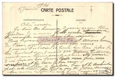 Béziers - Most Kanałowy — Wydawnictwo Paris-Béziers — Rewers