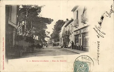 Balaruc-les-Bains — Rue du Marché — Photo Ronanet, Celle, n°5