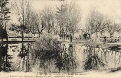 Bédarieux (Hérault) — O Jardim das Plantas — J. Raynaud, fotografia em Bédarieux e Lamalou-les-Bains