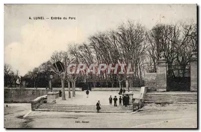 Lunel — Entrada do Parque — Edit. Barnel