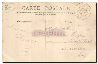 Les Gorges de la Lengue à l'ESCALETTE — Wjazd do Przepaści Piekielnego — L. Frument, fot. Lodeve — Rewers