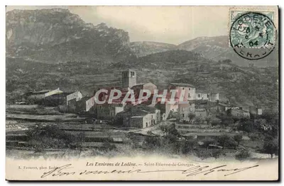 Os arredores de Lodève — Saint-Etienne-de-Gourgas — L. Froment, fot. Lodève