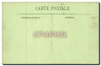 CETTE — Plac Delille — LL, n°33 — Rewers