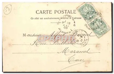 CETTE - Lazaret protestante — editor: Lilliod & Mathieu Bauphin, Galeries Cottoises — Reverso