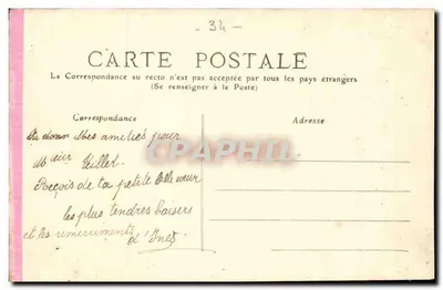 CETTE - Station Balnéaire - Le Port et la Jetée — Édition X, n°139 — Rewers