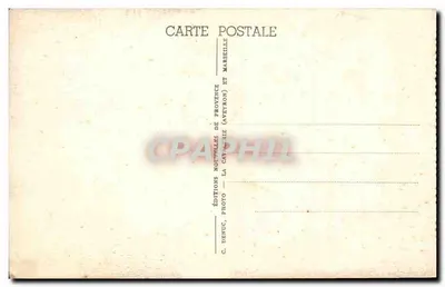 Sète — Most Moulin, Plac Aristide Briand, Pomnik, Statek Highwater — Wydawnictwo Nowych Prowansji i Marsylia — Rewers