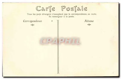 CROZANT (Creuse) — Algemene uitzicht — onbekende uitgever, n° 22 — Achterkant