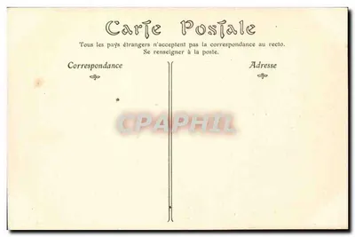 CROZANT (Creuse) — A Vista do Castelo — editor desconhecido, n°4 — Verso