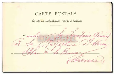 Gansenhoeder — Kleding van de Oude Marcheër — A. de Nussac, uitgever, Gudet — Achterkant