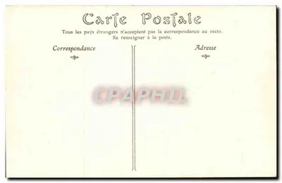 Camp de LA COURTINE — Vista geral — Editor não identificado, n° de série 58 — Verso
