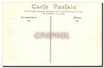 Campo de LA COURTINE — A Entrada no Campo — ND° PL 27 — Verso