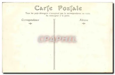Camp de LA COURTINE — Tirs de guerre d'Infanterie — Verso