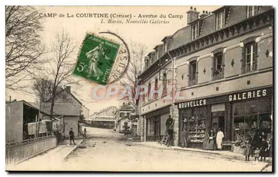 Camp de La Courtine (Creuse) - Avenida do Camp — L. Baron, Novas Galerias