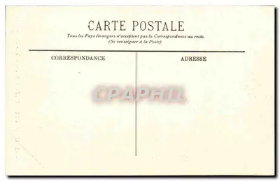 Sanatório de Sainte-Feyre — Galeria das Cozinhas — n°8 — Verso