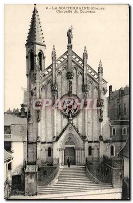 La Souterraine (Creuse) — Capela do Convento — editor não identificado, n° de série 2