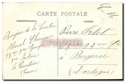 Camp de La Coutine — Entrada do Camp — Bresson, editor — Verso