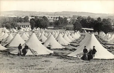 Campo de LA COURFINE — As Tendas — ND Phot