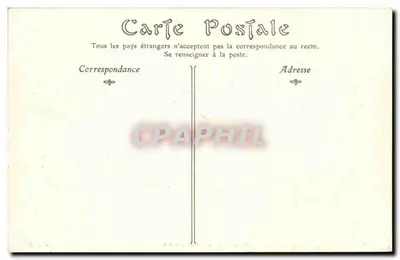 Camp de LA COURTINE — Het Artilleriepark — ND Phot — Achterkant