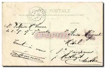 W kraju Creusois — Scena pary w lokalnym stroju — N.G. n°796 — Rewers
