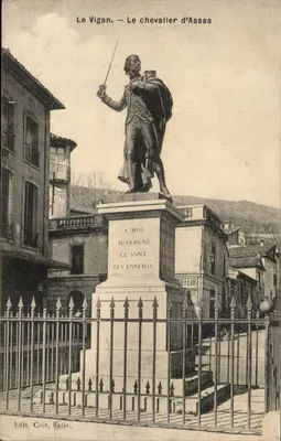 Le Vigan — O cavaleiro d'Assas — Edit. Crès, Kazar