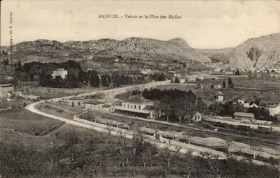Anduze - Veirac e o Plano dos Molles — P. Gautier, Cl. P. Gautier