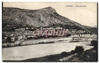 Anduze — Vista Geral — G. Pugat, édit., Anduze