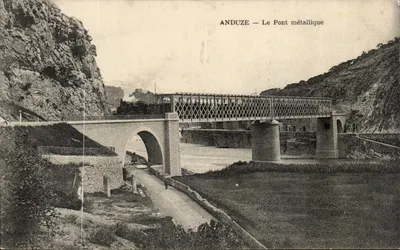 Anduze — O Pont Metálico — Edição Anduze