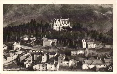 Castelo de Montdardier — Cévennes — Edição SEG. - Le Vigan