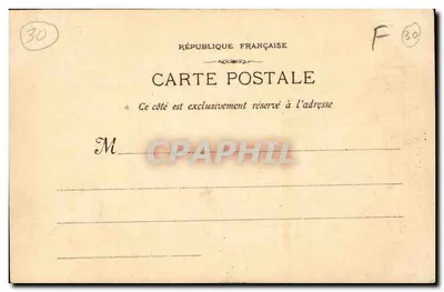 Nîmes — Katedra — Fototypia E. Lacour — Marsylia — n°179 — Rewers