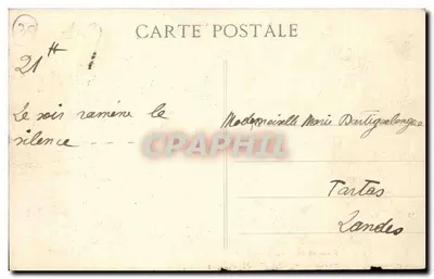 Most Gard — widok zbudowana na Gard — Nîmes, fot.-wyd. O.J. (O.J. Navarre) — Rewers
