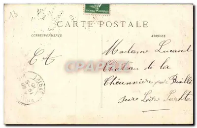 Villeneuve-lès-Avignon — Visão Geral e Colina de Montaut — P. Ruat, editor, Marselha, n°2433 — Verso