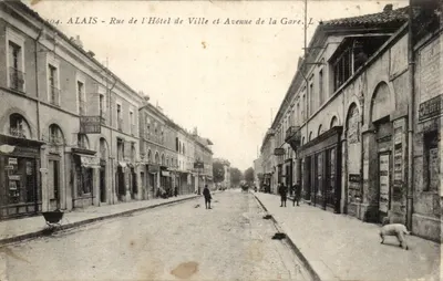 Alaïs - Rua do Hotel de Ville e Avenida da Estação — editor L. 504