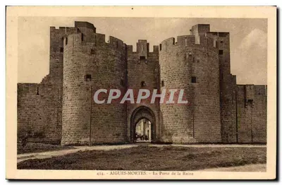 AIGUES-MORTES - A Porta da Rainha — Edição 'A Cegonha', Giadévar, Marselha