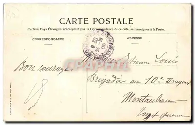 Beaucaire — Torre do Castelo — Gernautier e Pilon, Nîmes — Verso