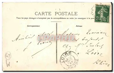 Givors (Rhône) - Restaurante Villard em Bans — Piégay editor, Givors — Verso
