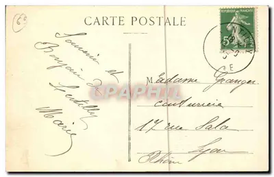 Lentilly (Rhône) — Alle Charmilles. Quartiere della Grand-Croix — S. Farges edit. Lione — Verso