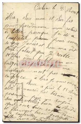 Oullins (Rhône) — La Grande Rue e Rue de la Sarra — B. F. Paris — Verso