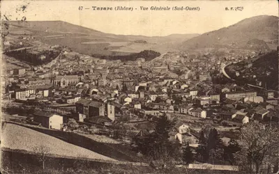 Tarare (Rhône) — Vista Geral (Sul-Oeste) — B.F. n°47
