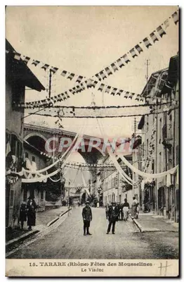 Tarare (Rhône) — Festas das Mousselines — O Viaduto